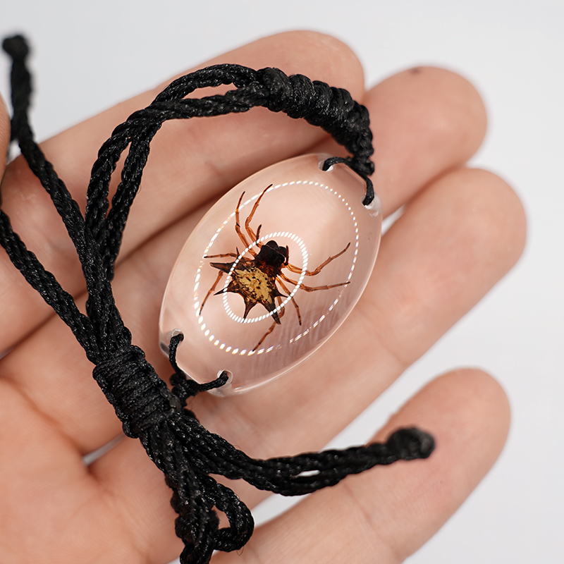 Spiny Orbweaver Spider Bracelet